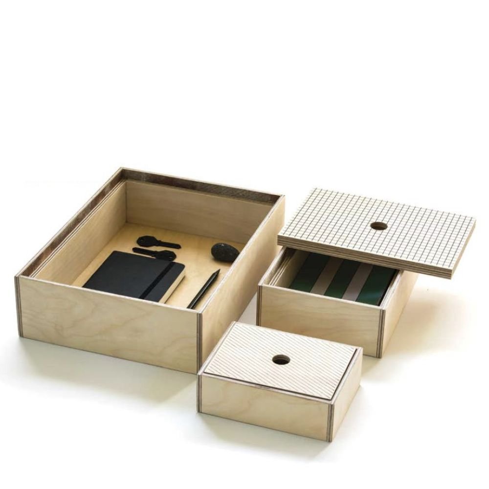 Graphic Boxes | Birch Plywood - Home Decor