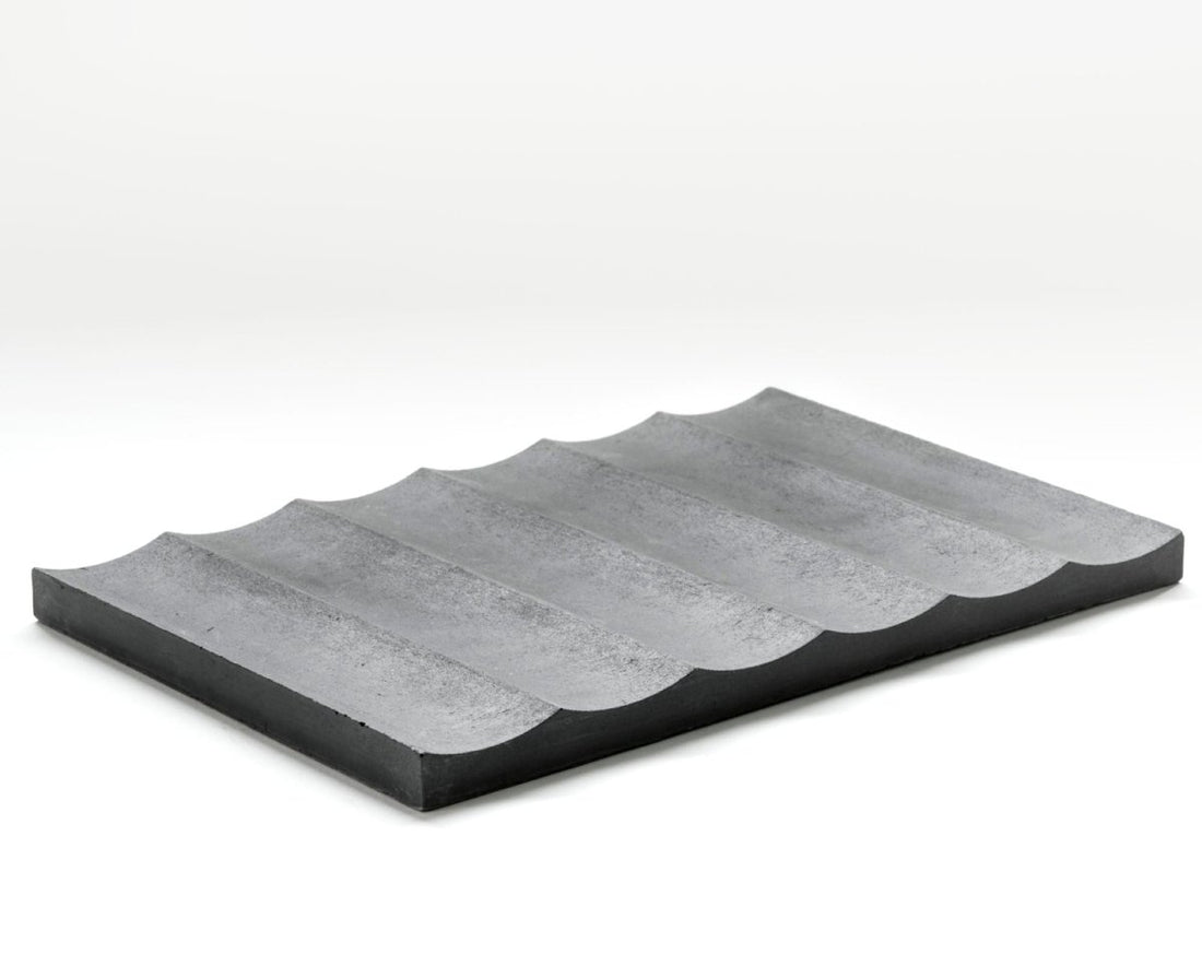 Bandejas Olas| Large Concrete Tray - Home Decor