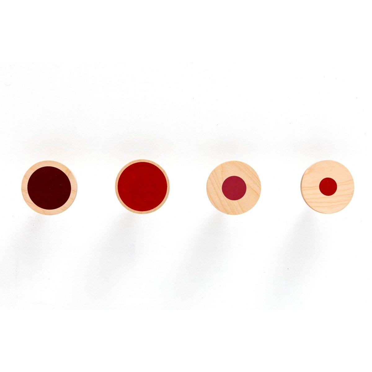 Percheros Graficos | Set Of 4 Wall Pegs - Home Decor