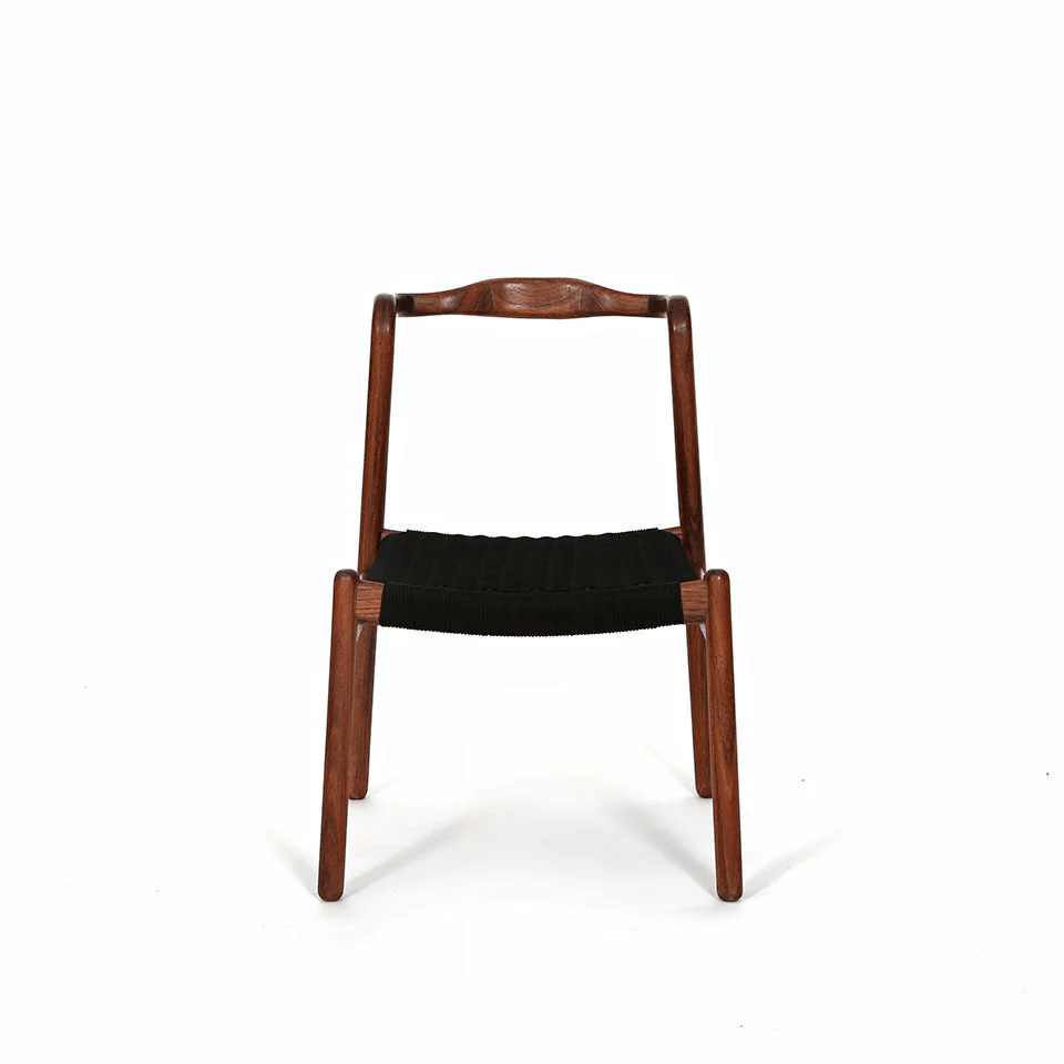 Desierto | Dining Chair with Curved Backrest - Furniture