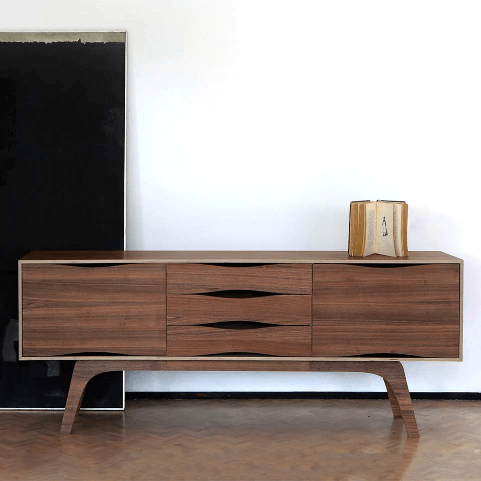 Eli | Birch Plywood Credenza - Furniture