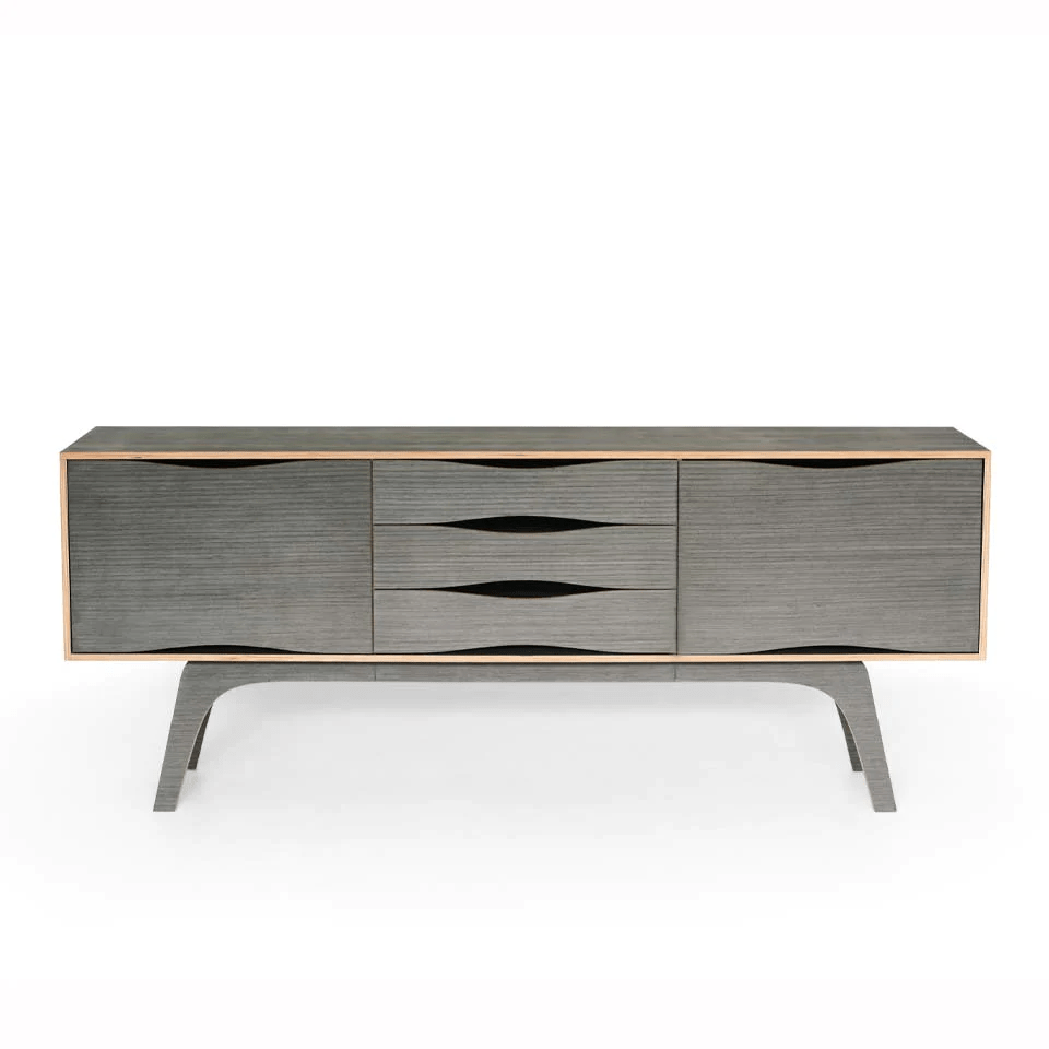 Eli | Birch Plywood Credenza - Furniture