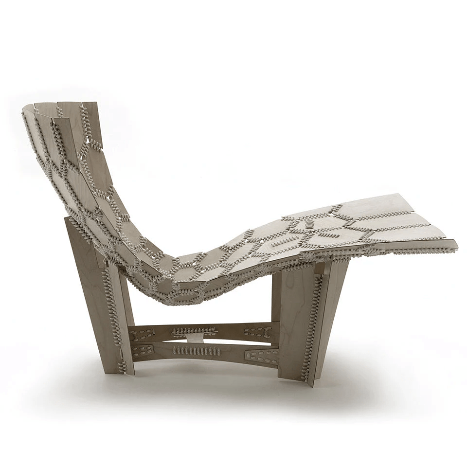 Knit | Birch Plywood Lounge Chair - Furniture