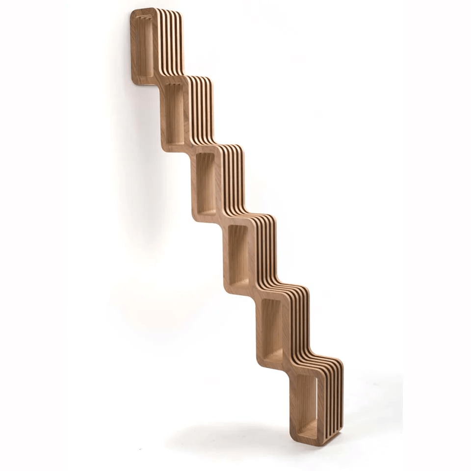 Quetza | Tall Unique Bookshelf - Furniture