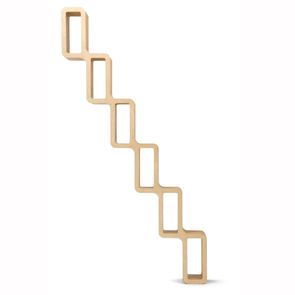 Quetza | Tall Unique Bookshelf - Furniture