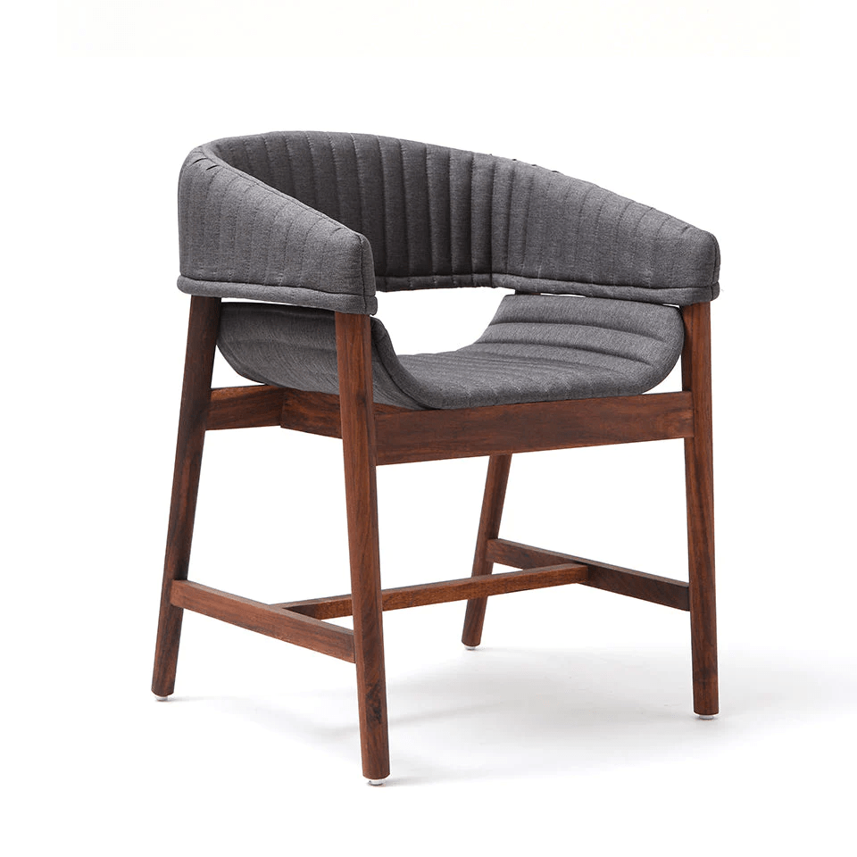 Pia | Cushioned Arm Chair - Furniture