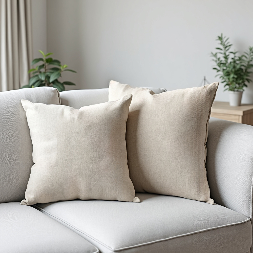 Texture Mix 18x18 Inch Decorative Throw Pillow Covers Set of 2