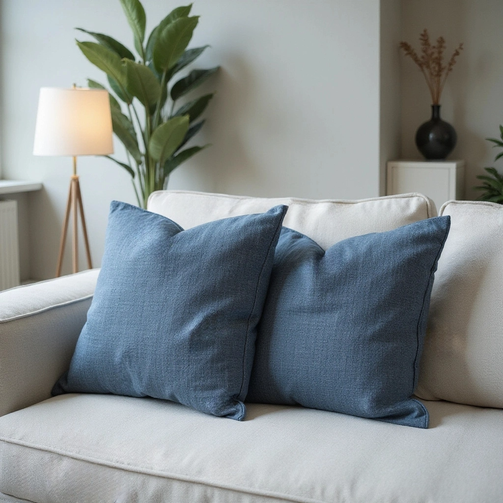 Texture Mix 18x18 Inch Decorative Throw Pillow Covers Set of 2