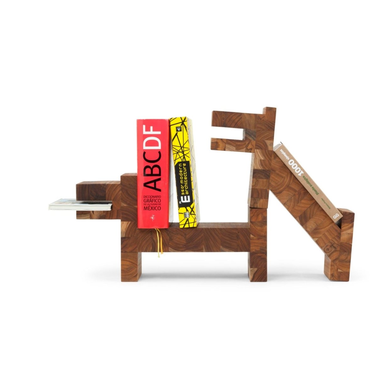 Alushe | Solid Wood Dog Shaped Sculpture