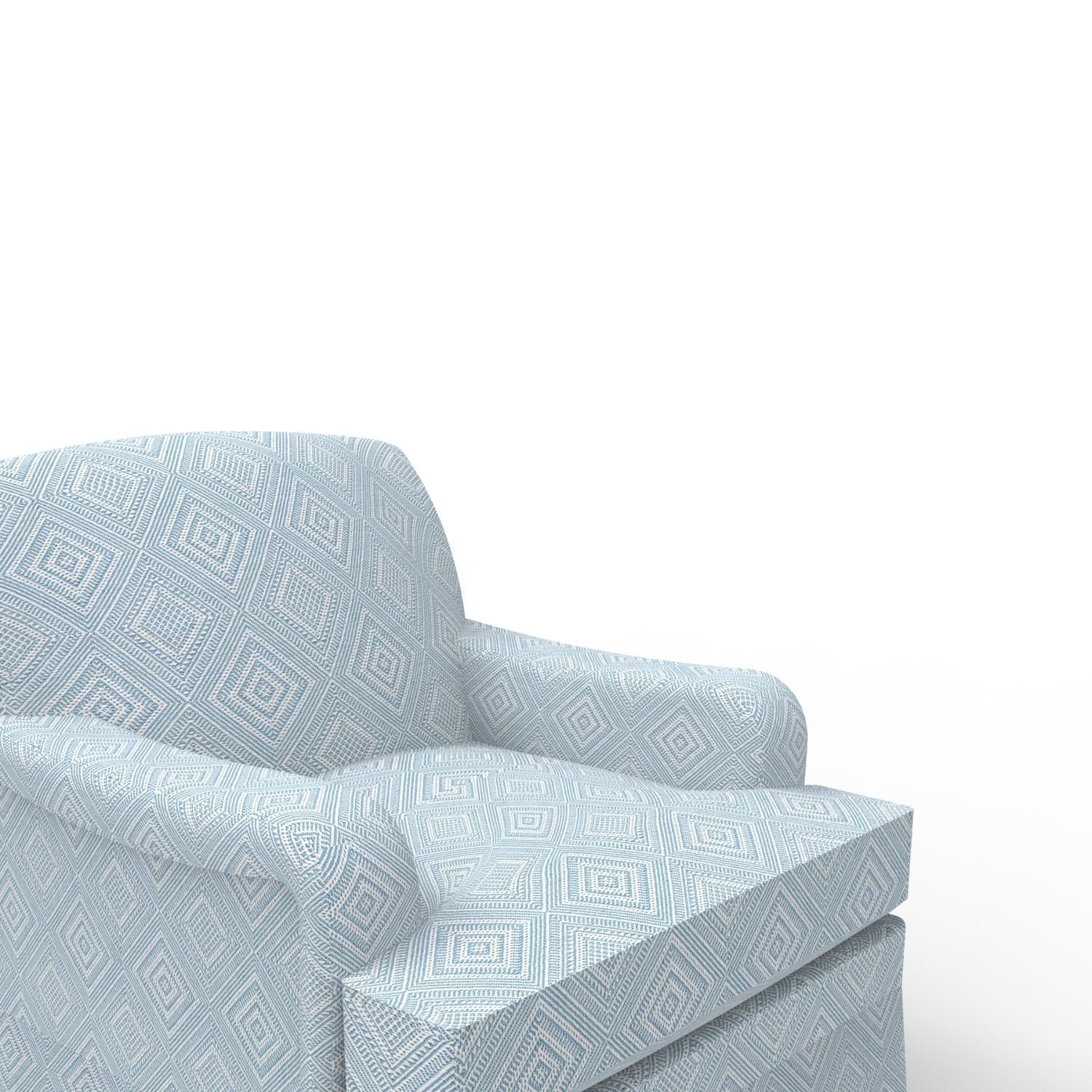 Stratford Slipcovered Armchair with Skirt