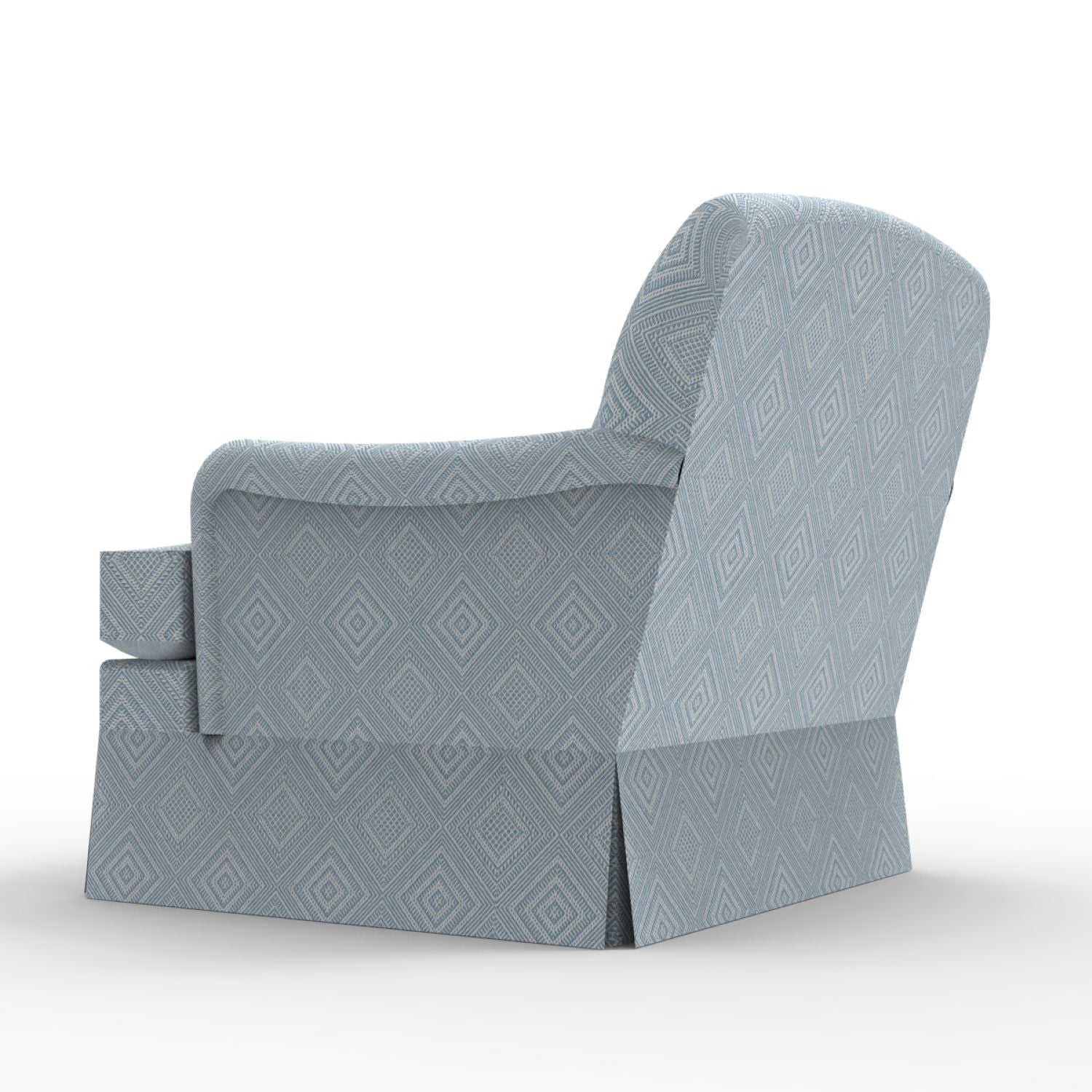 Stratford Slipcovered Armchair with Skirt