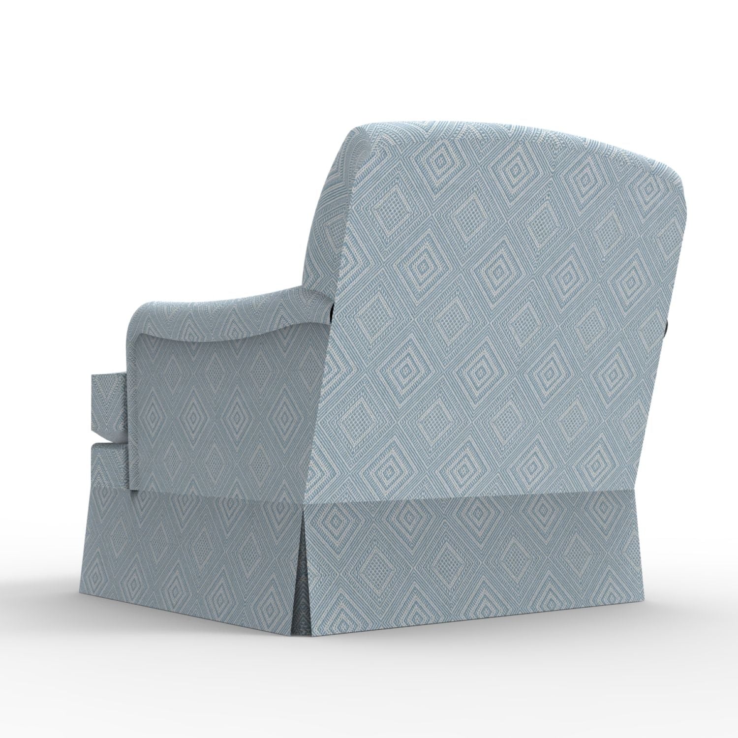Stratford Slipcovered Armchair with Skirt
