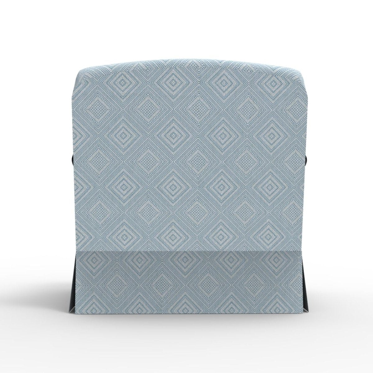 Stratford Slipcovered Armchair with Skirt - Furniture