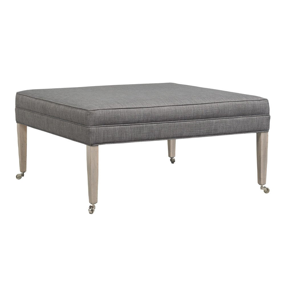 Celeste Boxed Top Cocktail Ottoman - Furniture