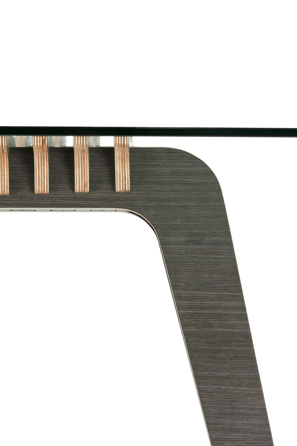 Hiab | Large Glass Top 10 Seat Dining Table