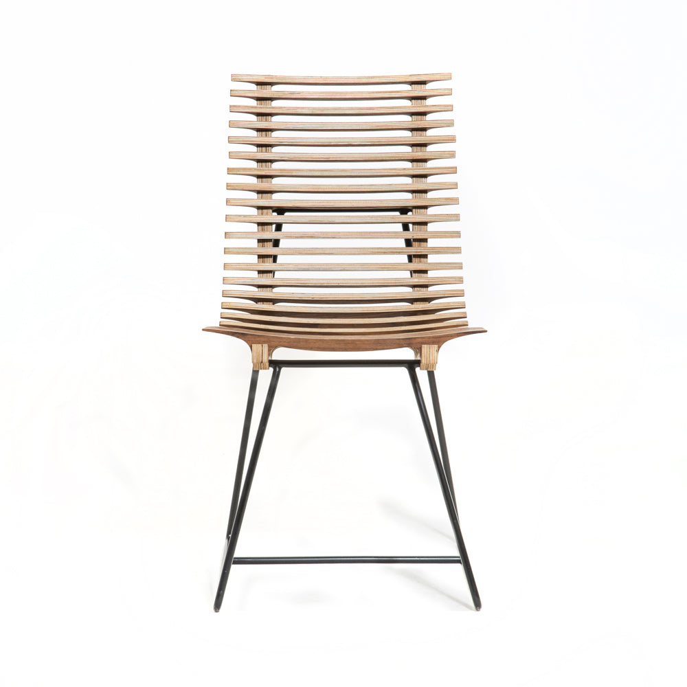 Pouzet | Rib Birch Plywood Chair