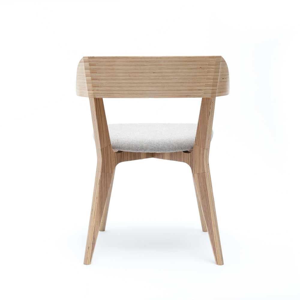Pouzet 401 | Birch Plywood Dining Chair