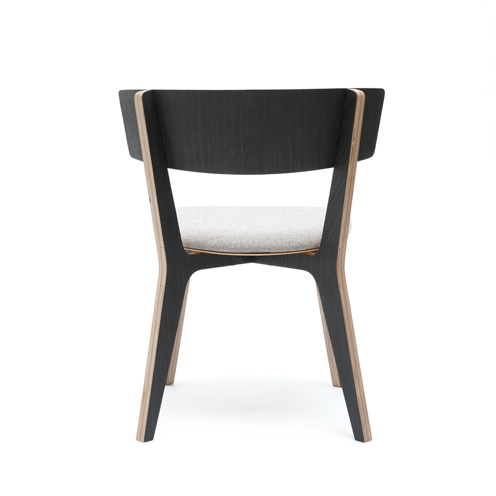 Pouzet 402 | Hourglass Birch Plywood Chair