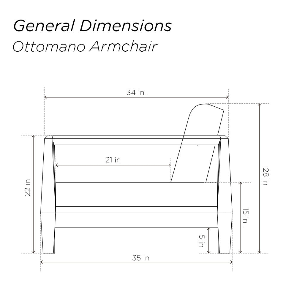 Ottomano Armchair