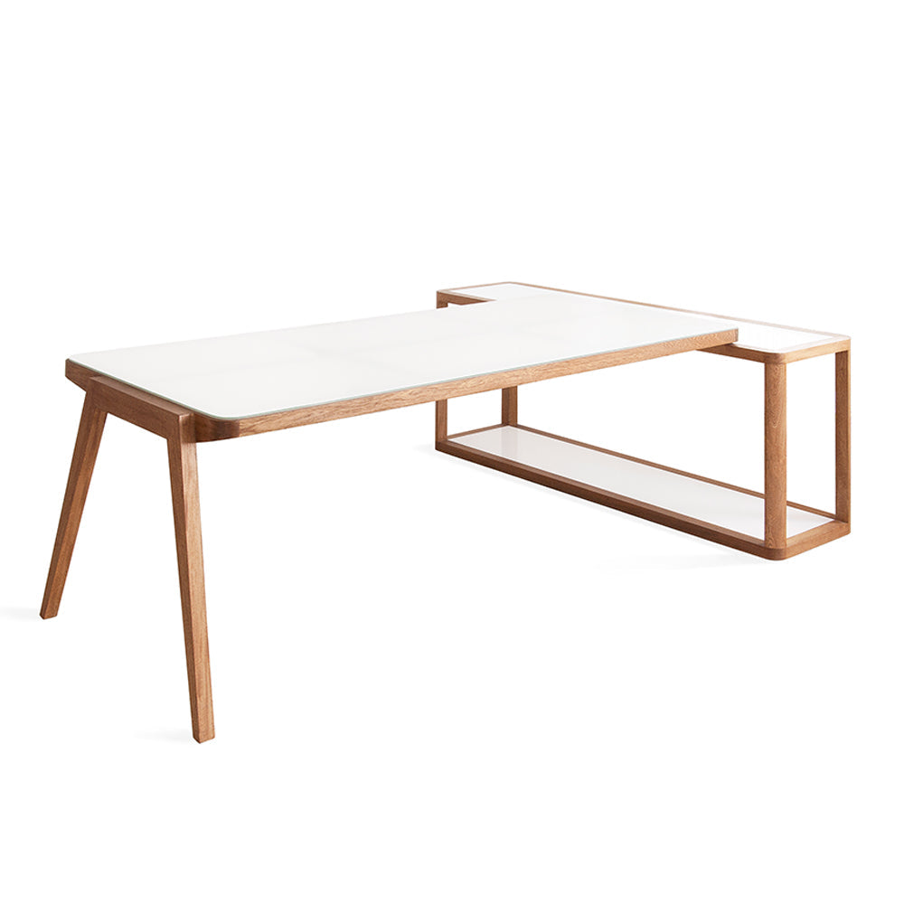 Indie Desk with Side Table