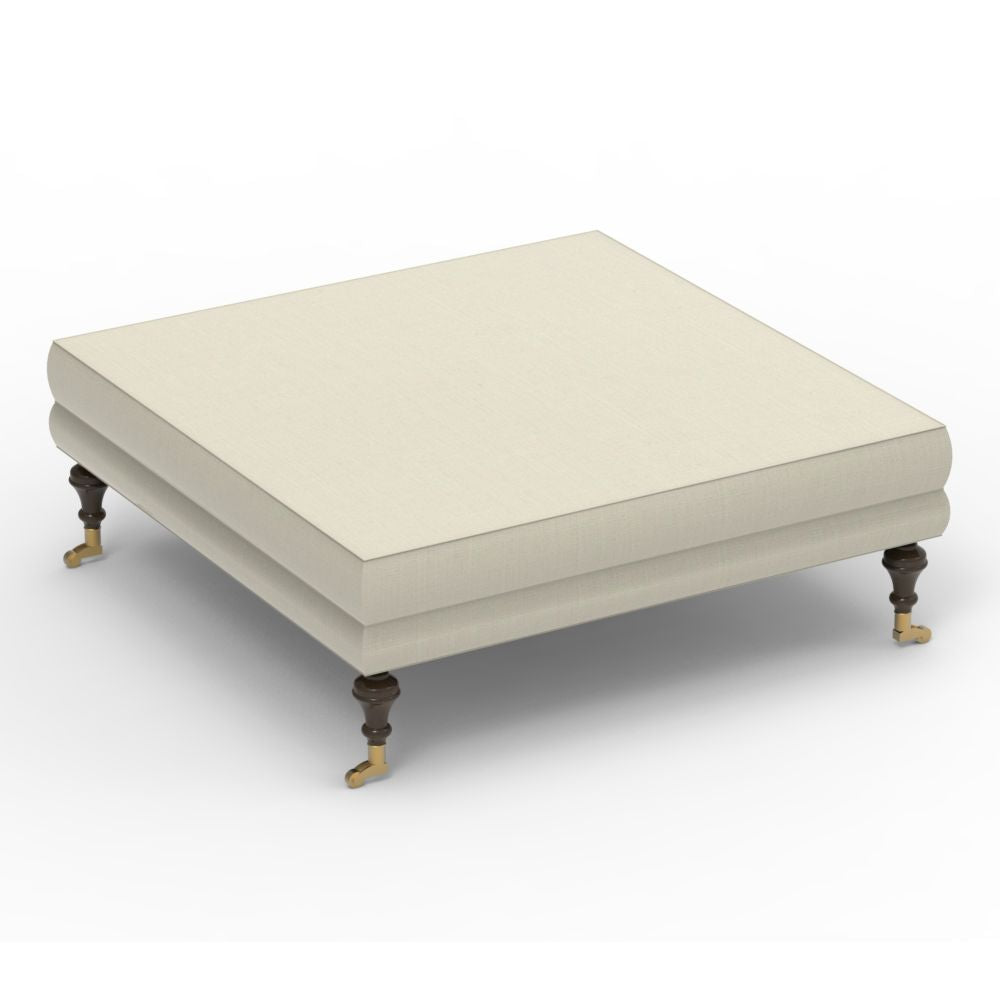 Geneva 40" Square Cocktail Ottoman - Furniture