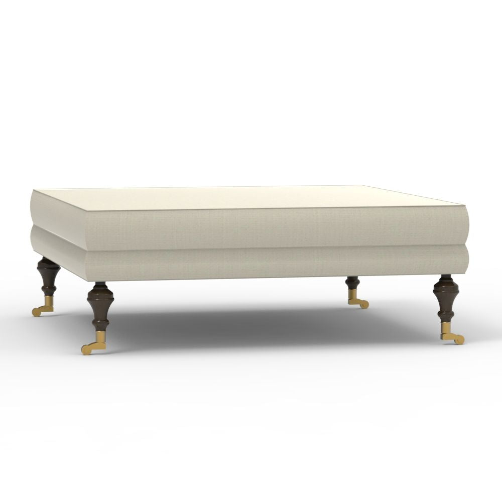 Geneva 40" Square Cocktail Ottoman - Furniture