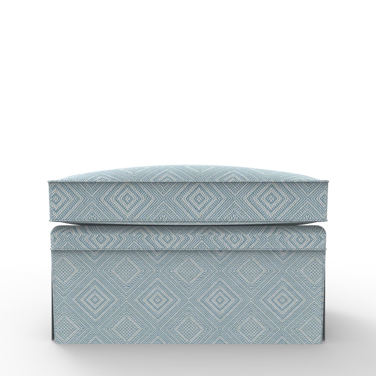 London Upholstered Ottoman with Skirt