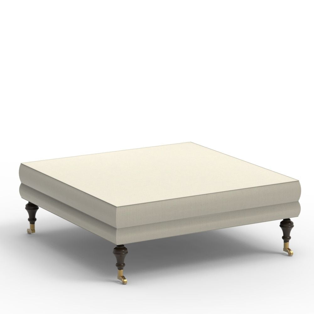 Geneva 40" Square Cocktail Ottoman - Furniture