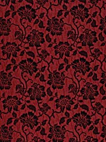 FLORAL OPULENCE | BLACK CHERRY - Upholstery - Fabric