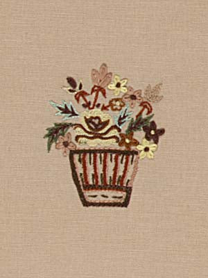 FLORAL BASKET | ANTIQUE