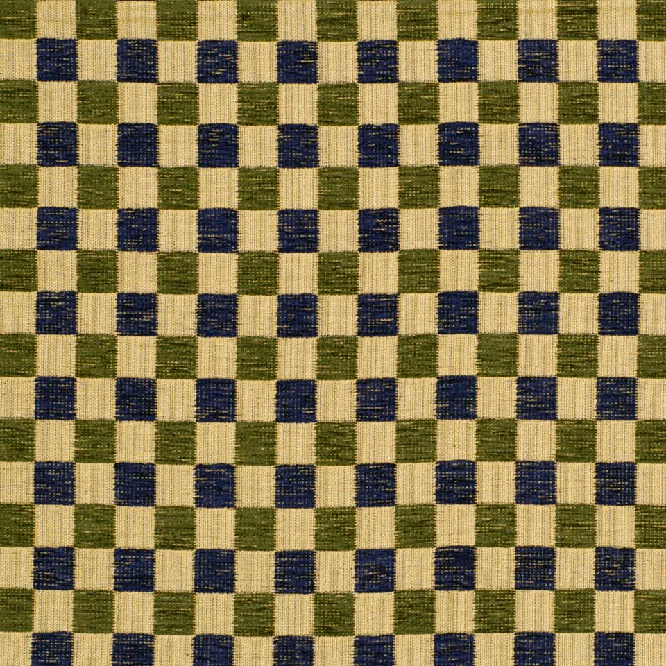Woven Boxes | Navy - Upholstery - Fabric