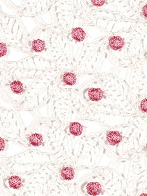 Crochet Leaves | Conch Shell - Drapery - Fabric