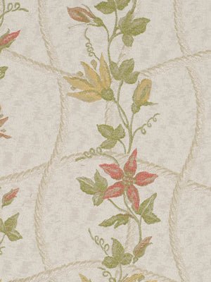 Crinkle Vines | Alabaster - Upholstery - Fabric