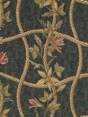 Crinkle Vines | Ocean - Upholstery - Fabric