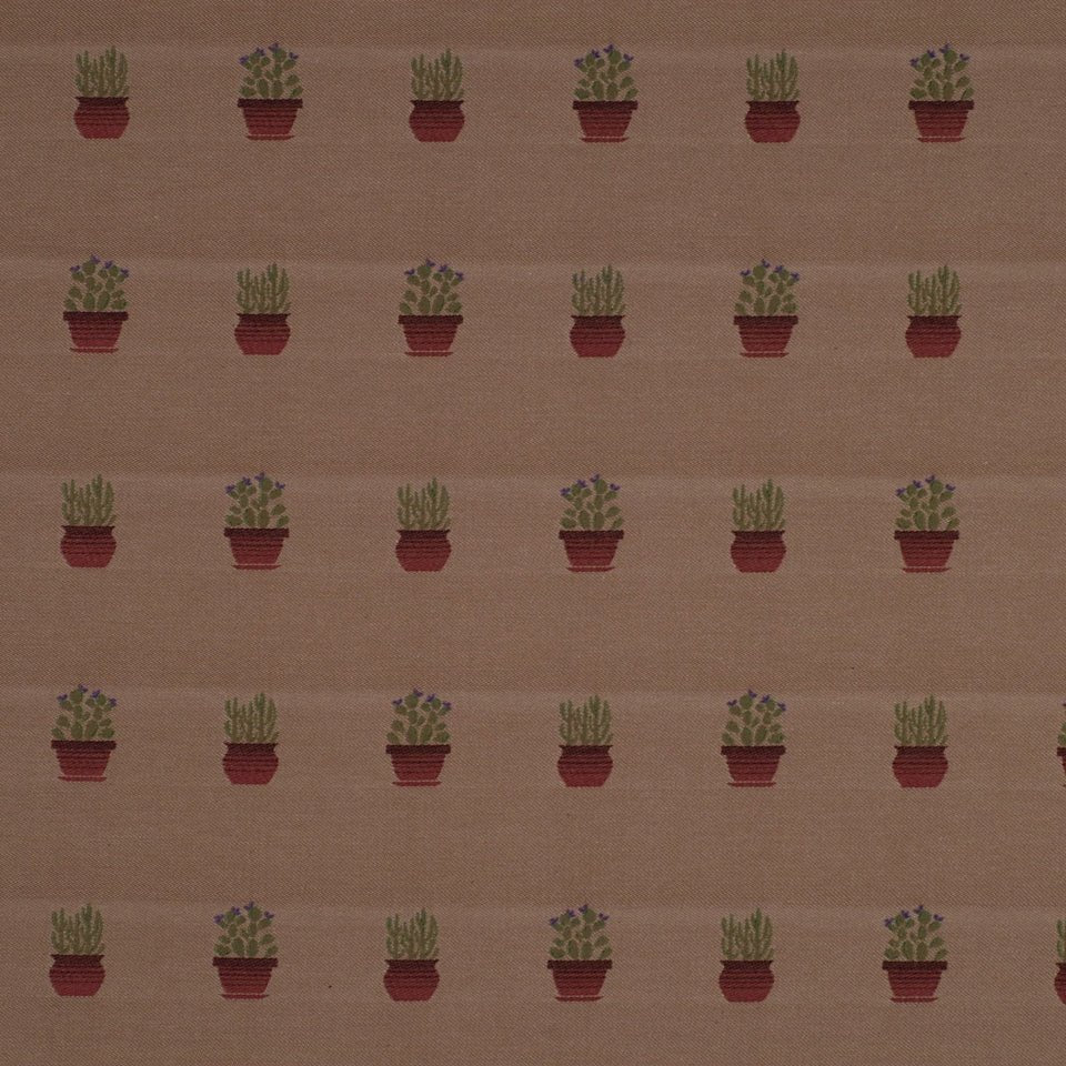 POTTED CACTI | SADDLE - Upholstery - Fabric