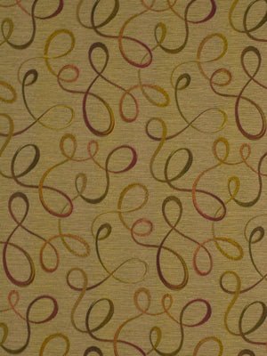 SWIRLING BK | WHEAT - Woven - Fabric