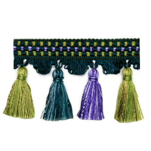 TASSEL FRINGE | SPRING GREEN