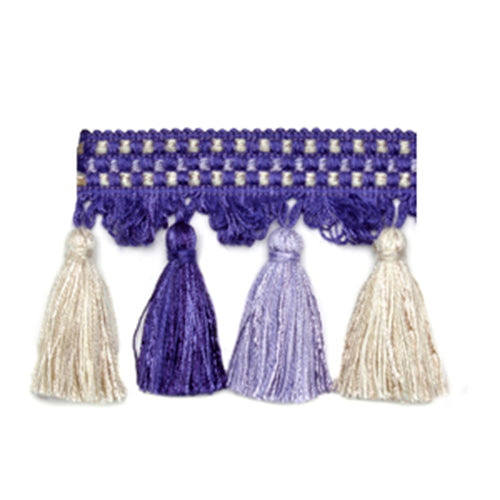 TASSEL FRINGE | BLUEBERRY COBB