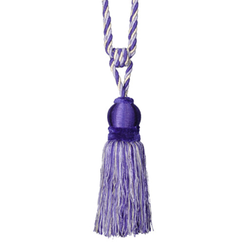 TASSEL TIE | BLUEBERRY COBB