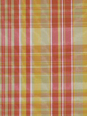 Double Plaid | Mango Butter - Upholstery - Fabric