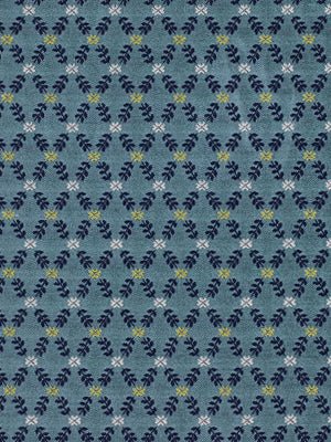 LISBETH FLORAL | LAGOON - Upholstery - Fabric