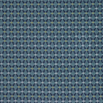LISBETH FLORAL | LAGOON - Upholstery - Fabric