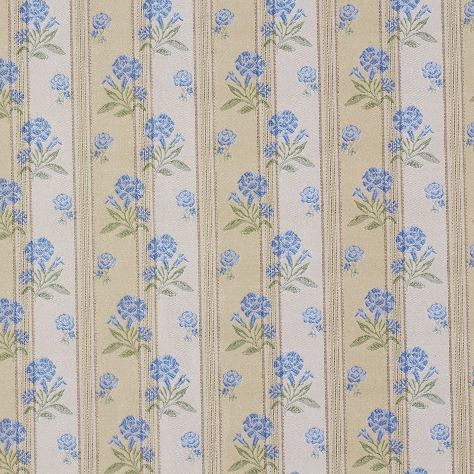 FLORAL SERGE | CORNFLOWER