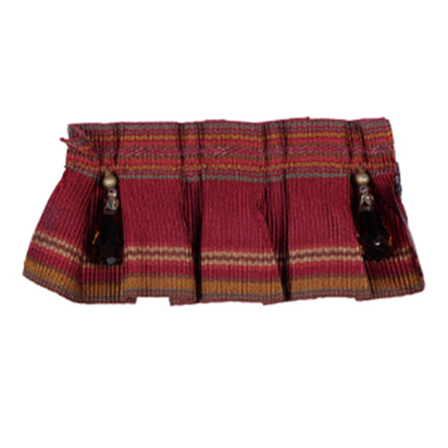 Library Ruffle | Crimson
