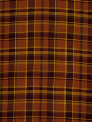 Hopsack Plaid | Persimmon