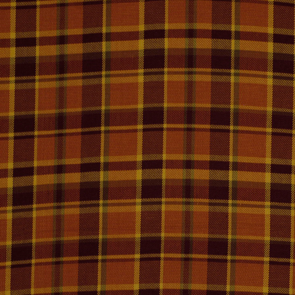 Hopsack Plaid | Persimmon