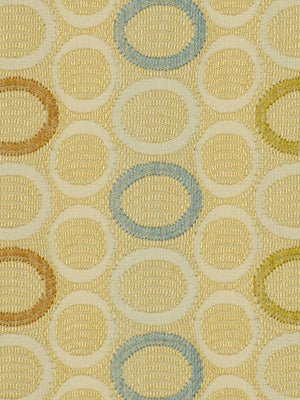 Oval Circle | Shore Line - Upholstery - Fabric