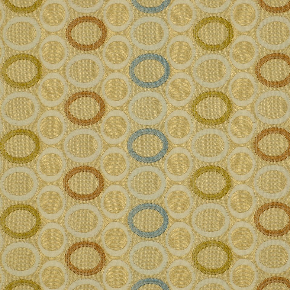 Oval Circle | Shore Line - Upholstery - Fabric