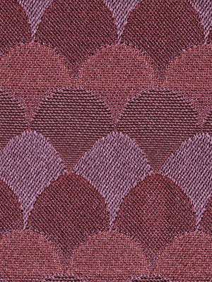 SCALLOPED SILK | PLUM