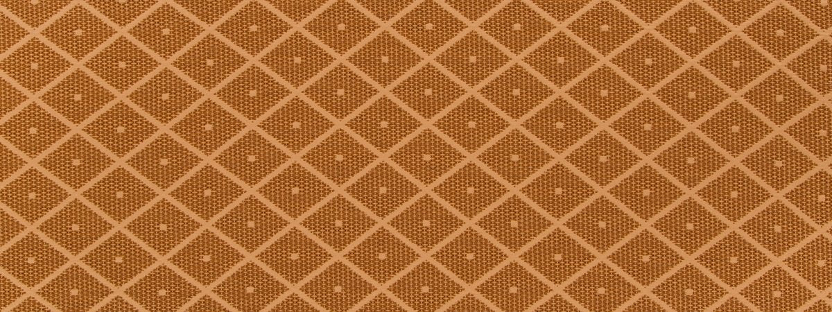 Dotted Nets | Cognac - Upholstery - Fabric
